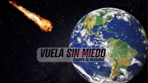 Un meteorito y la tierra